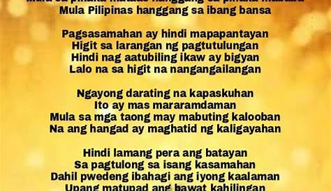 Tula sa Filipino.docx - Diwa ng Pasko Ang tunay na diwa ng Paskong
