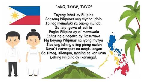 Maikling Tulang Pambata Tungkol Sa Wikang Filipino Ako'y Filipino