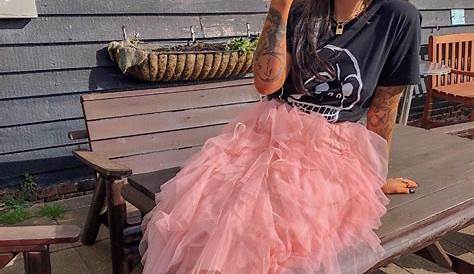Tulle Skirt Casual Outfit Ideas