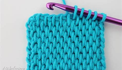 Haekelmuster * TUNESISCHES MUSTER No1 * | Tunisian crochet stitches