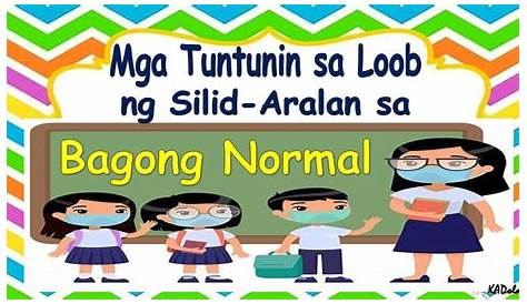 Mga Tuntunin Ng Silid Aralan Sa Bagong Normal Youtube | Images and