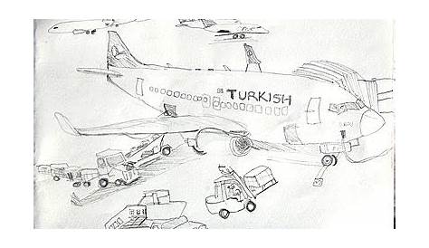 Turkey Airport Sketch