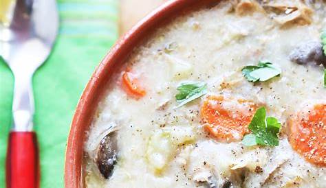 Turkey And Rice Soup Slow Cooker