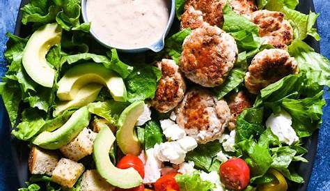 Turkey Burger Salad Bowl