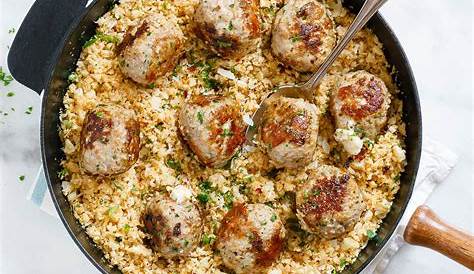 Turkey Meatballs With Rice