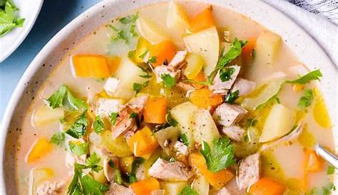 Turkey Vegetable Soup Crock Pot