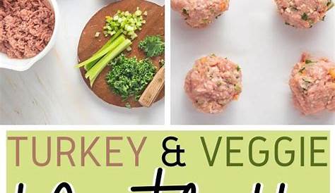 Turkey Veggie Meatballs For Baby