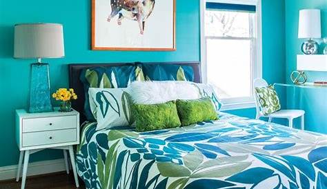 Turquoise Bedroom Wall Decor