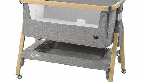 Tutti Bambini Bedside Crib Reviews Buy Cozee Oak Grey From £157.99