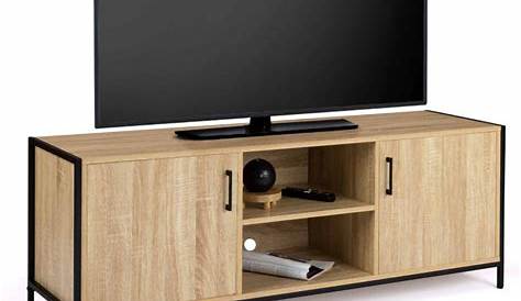 Tv Meubel 140 Cm Industrieel TV Wotan Eiken