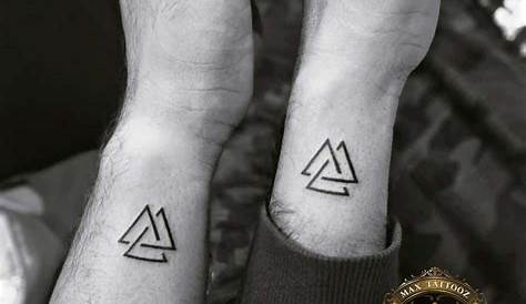 Two Triangle Tattoo Meaning Tiny s Double s s