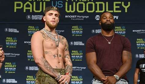 Jake Paul vs. Tyron Woodley: Round-by-round coverage