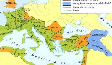 Grecia y roma mapa - Mapa de Grecia y roma (el Sur de Europa - Europa)