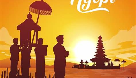 Selamat hari raya Nyepi. Translation Happy Day Of Silence Nyepi