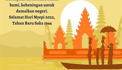 17 Ucapan Hari Raya Nyepi 2024 dalam Bahasa Bali beserta Artinya Bahasa