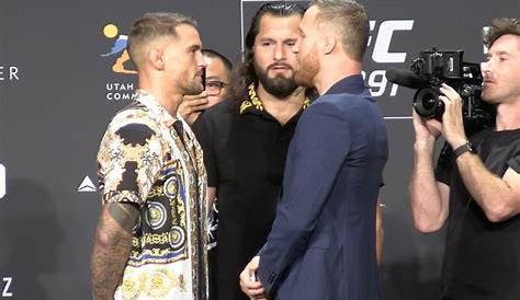 UFC 291 Pre-Fight Press Conference Face-Offs Video - MMAWeekly.com