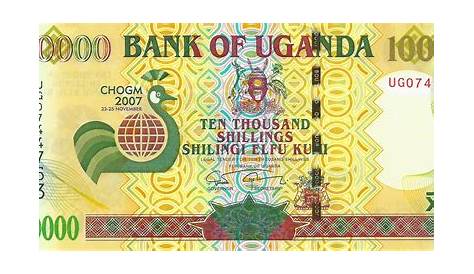 Uganda 10000 Currency Shillings 2007 Commemorative Pick 48 Unc
