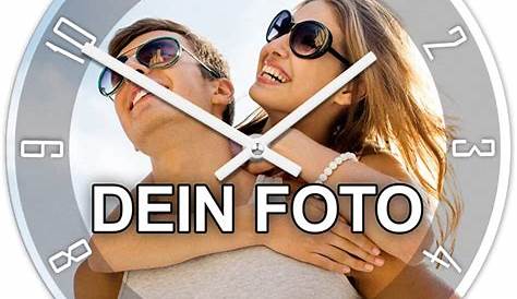 Wanduhr mit Foto bedrucken – Fotogeschenke vom Fotoservice smartphoto