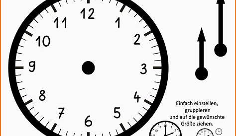 Analoge Uhr basteln & verstehen - Bastelvorlage & Lernhilfe