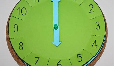 Größte Uhr Basteln Vorlage Schön Klassenkunst Bastelvorlage Uhr