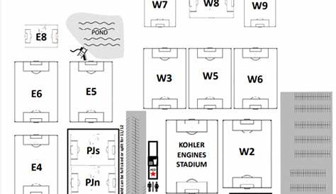 Uihlein Soccer Park Field Map