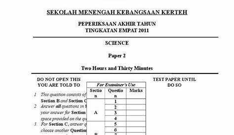 PENDIDIKAN ISLAM TINGKATAN 3: Soalan BK1