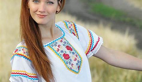 Ukraine Inspired Fashion Ukrainian Lady Folk Slavic Clothing Ukrainian Beauty