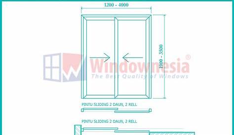 Pintu Sliding UPVC, Pintu Geser Kaca UPVC Murah Jakarta