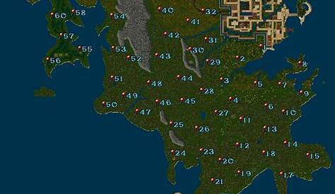 Ultima VI Online: Treasure Maps