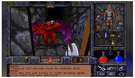 Ultima Underworld: The Stygian Abyss (1992 - DOS). Ссылки, описание