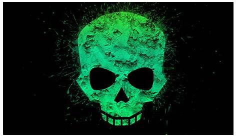 Green Skull Wallpapers - 4k, HD Green Skull Backgrounds on WallpaperBat