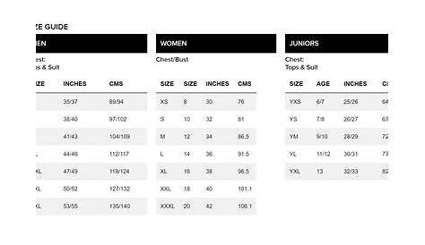 Size Guide