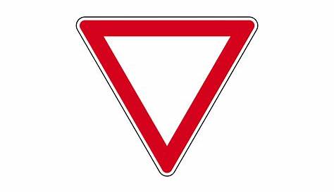 White Traffic Signs Triangle Stockfotos und -bilder Kaufen - Alamy