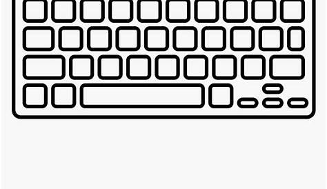 Dibujo De Teclado Para Colorear - Ultra Coloring Pages