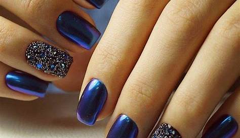 Pin by sashell reid on Nailed it | Blue acrylic nails, Blue nails, Blue