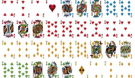 Uncut Sheet Playing Cards