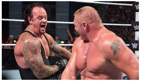 Brock Lesnar confronts The Undertaker: photos