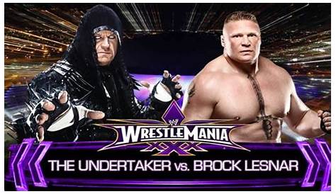 WWE WrestleMania 30 Match Preview: The Undertaker vs Brock Lesnar