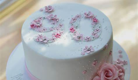 90th Birthday Cake with Gold Photo Frames and Pink Roses. | My Cake