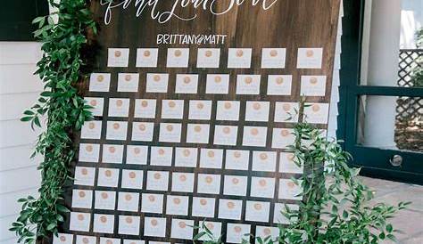 Unique Wedding Seating Plan 25 Charts To Guide Guests To Their Tables