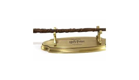 Wizarding World of Harry Potter : Metal Wand Stand w/ Logo for 2 Wands