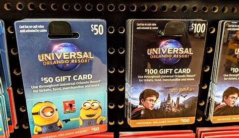 Buy Universal Studios Orlando Gift Cards Discounts up to 5 CardCash