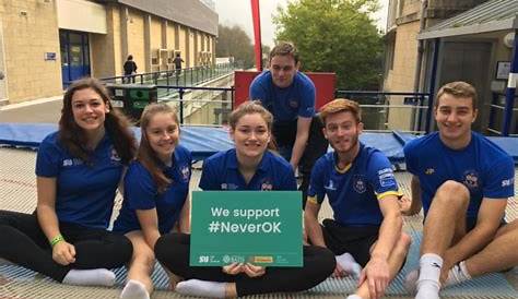 University of Bath sports teams support the #NeverOK campaign | Never OK