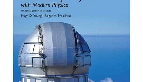 University Physics With Modern Physics 15Th Edition Pdf