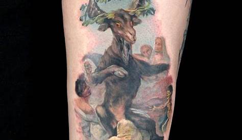 Fantasy Deer Girl Tattoo by Unkindness Art (Doom Kitten & Erin Chance