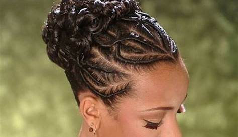 Updo Braid Hairstyles For Black Women 15 Ideas Of s ed