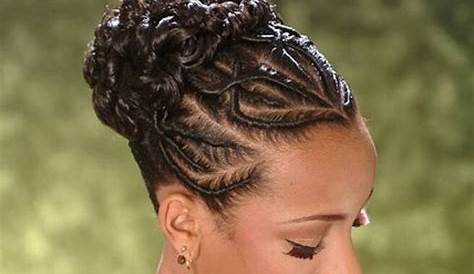 Updo Braid Styles For African American Women 14 Flattering Hairstyles - Pretty