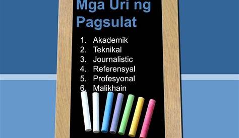 25 Mga Uri Ng Pagsulat At Halimbawa Brainly Ideas - kulturaupice