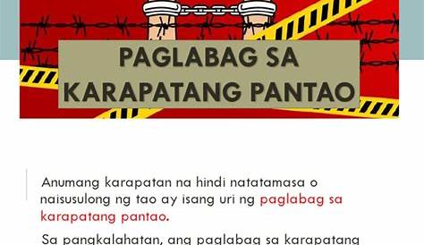 Uri Ng Paglabag Sa Karapatang Pantao - anyo hugis