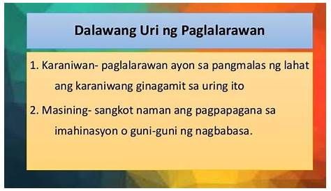 Uri Ng Diskurso- Pagsasalaysay at Paglalarawan-2 (1)